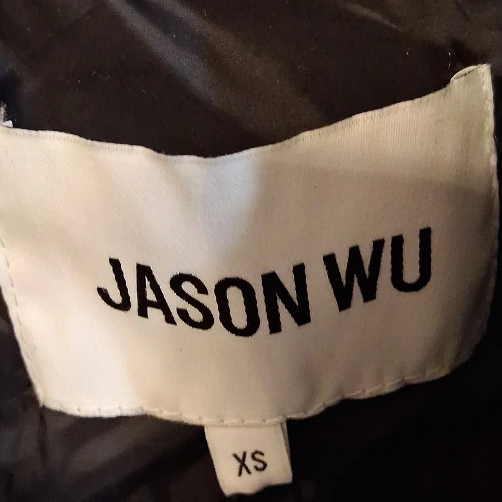 NWT Jason Wu Black & White Tweed Puffer - Picture 7 of 9